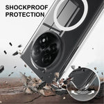 Anti-Fingerprint Transparent Magnetic Case for OPPO Find N5