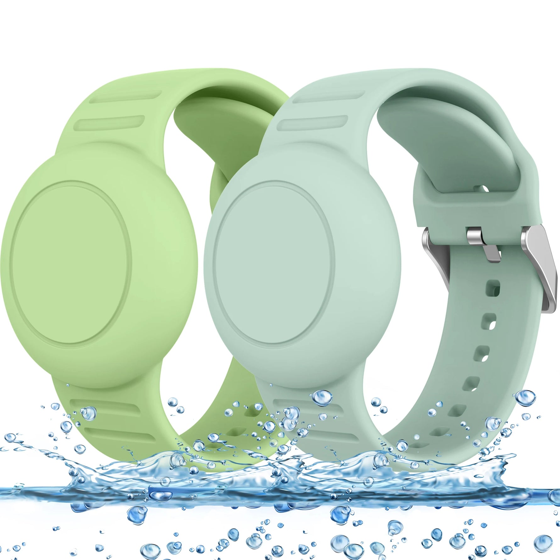 Waterproof Silicone Wristband Holder for Apple AirTag