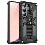 Camouflage Military Armor Case with Kickstand for Samsung Galaxy S26 Series