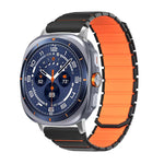Quilted Padded Magnetic Clasp Watch Band for Samsung Galaxy Watch 9