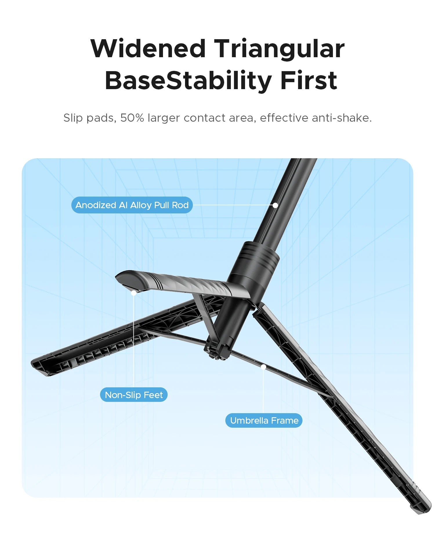 ORICO 2.15m Aluminum Selfie Stick Tripod Bluetooth Remote