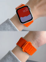 Asymmetrical Magnetic Silicone Strap for Apple Watch