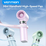 Vention 3000mAh Rechargeable Handheld Fan 9-Hour Runtime