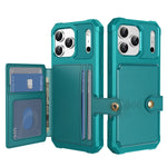 Premium Hard Leather Wallet Case for iPhone 17 Series