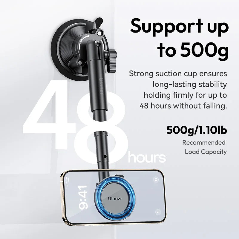 Ulanzi ZJ06 MagSafe Suction Cup Mount with Magic Arm