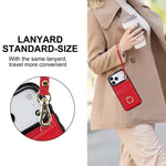 All-in-One Leather Flip Case with Ring & Slots for iPhone 17 Series