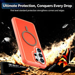 Magnetic Bumper Case with Raised Camera Protection Ring for Samsung Galaxy S25 Series