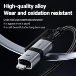 ACEFAST 2-in-1 MFi Certified USB-C to USB-C & Lightning Cable