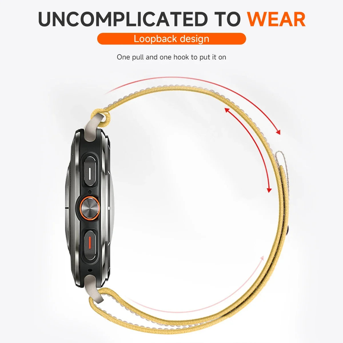Trail Loop Nylon Strap for Samsung Galaxy Watch Ultra
