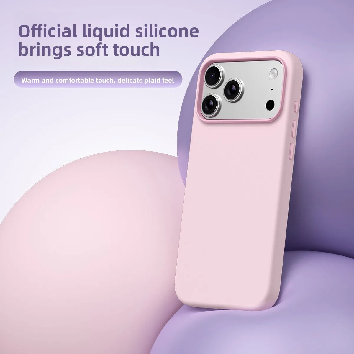 Shockproof Candy Color Silicone Protective Case for iPhone 17 Series