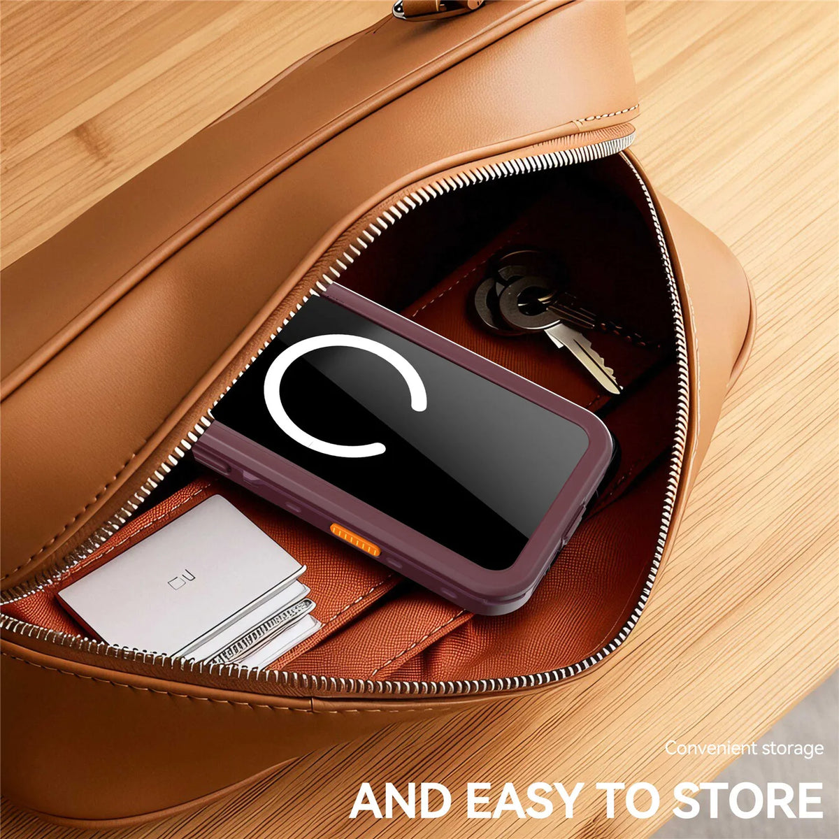 Waterproof Shockproof MagSafe Case with Reinforced Corner Protection for iPhone 18 Series