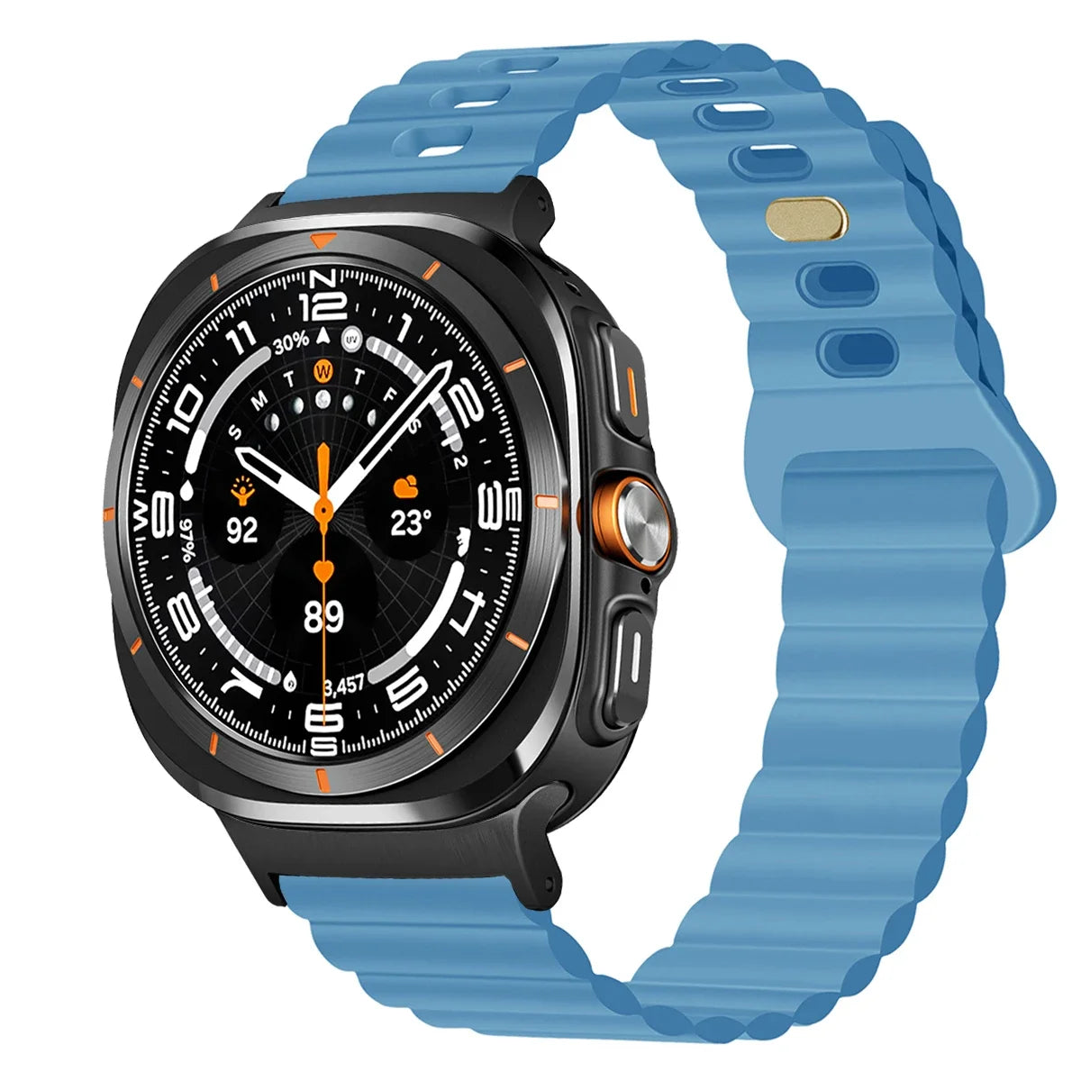 Durable No Gaps Silicone Sport Band for Samsung Galaxy Watch Ultra