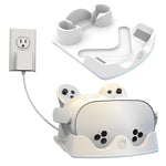 Meta Quest 3S VR Charging Station with Headset Stand and Controller Holder