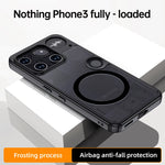 Semi-Transparent Magnetic Hard Case for Nothing Phone 3