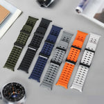 Breathable Ocean Silicone Sport Band for Samsung Galaxy Watch 8 & Galaxy Watch 8 Classic