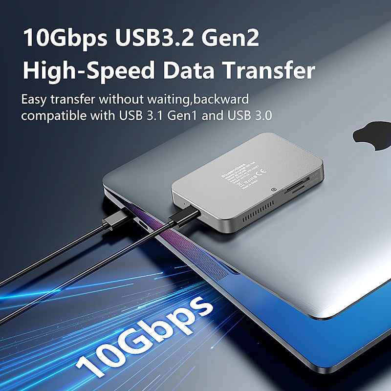 Blueendless Magnetic M.2 NVME SSD Docking Hub