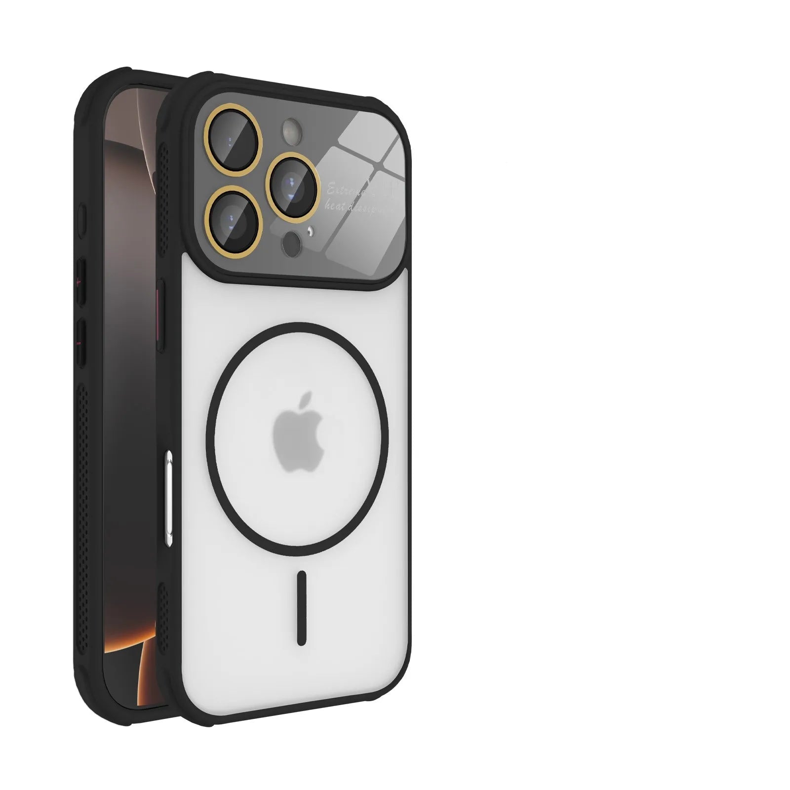 Luxury Skin-Feel Transparent MagSafe Case for iPhone 17 Series