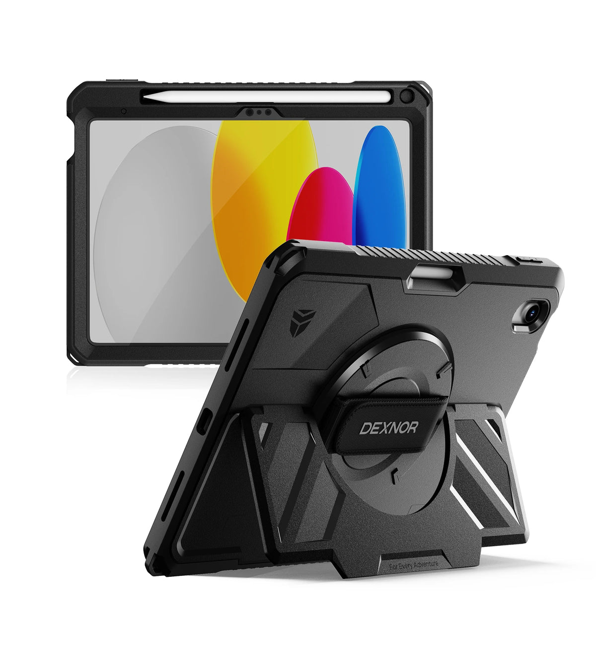 Shockproof Case with 360° Rotating Hand Grip for iPad 11th Generation
