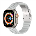 Durable Silicone Wrist Strap for Apple Watch