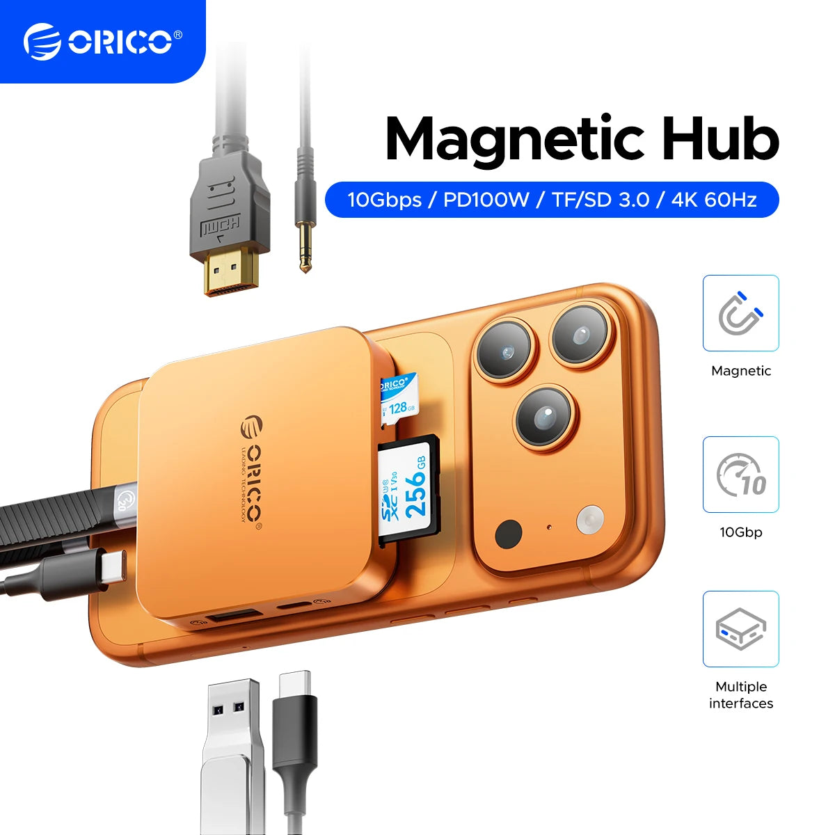 ORICO MG5 Magnetic M.2 2230 NVMe SSD Enclosure