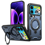 Xiaomi 17 Series Heavy Duty Magnetic Case with Rotating Ring Stand