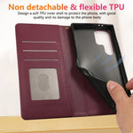 Protective Leather Wallet Case for Samsung Galaxy S25 Series