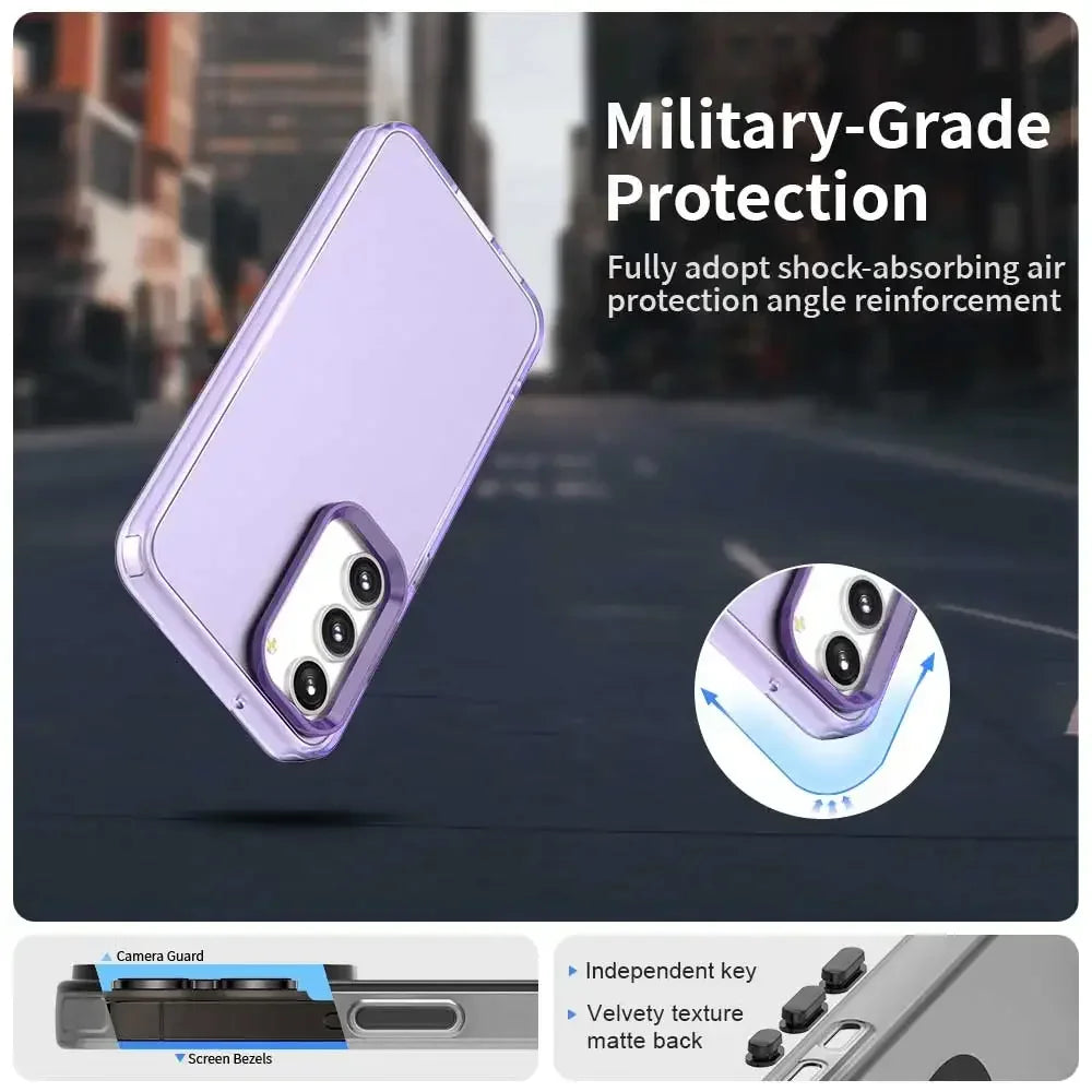 Slim Frosted Candy Matte Case for Samsung Galaxy A56