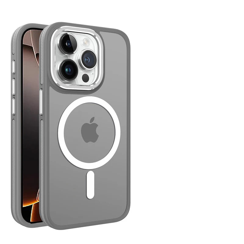 Shockproof Translucent MagSafe Case for iPhone 16 Series