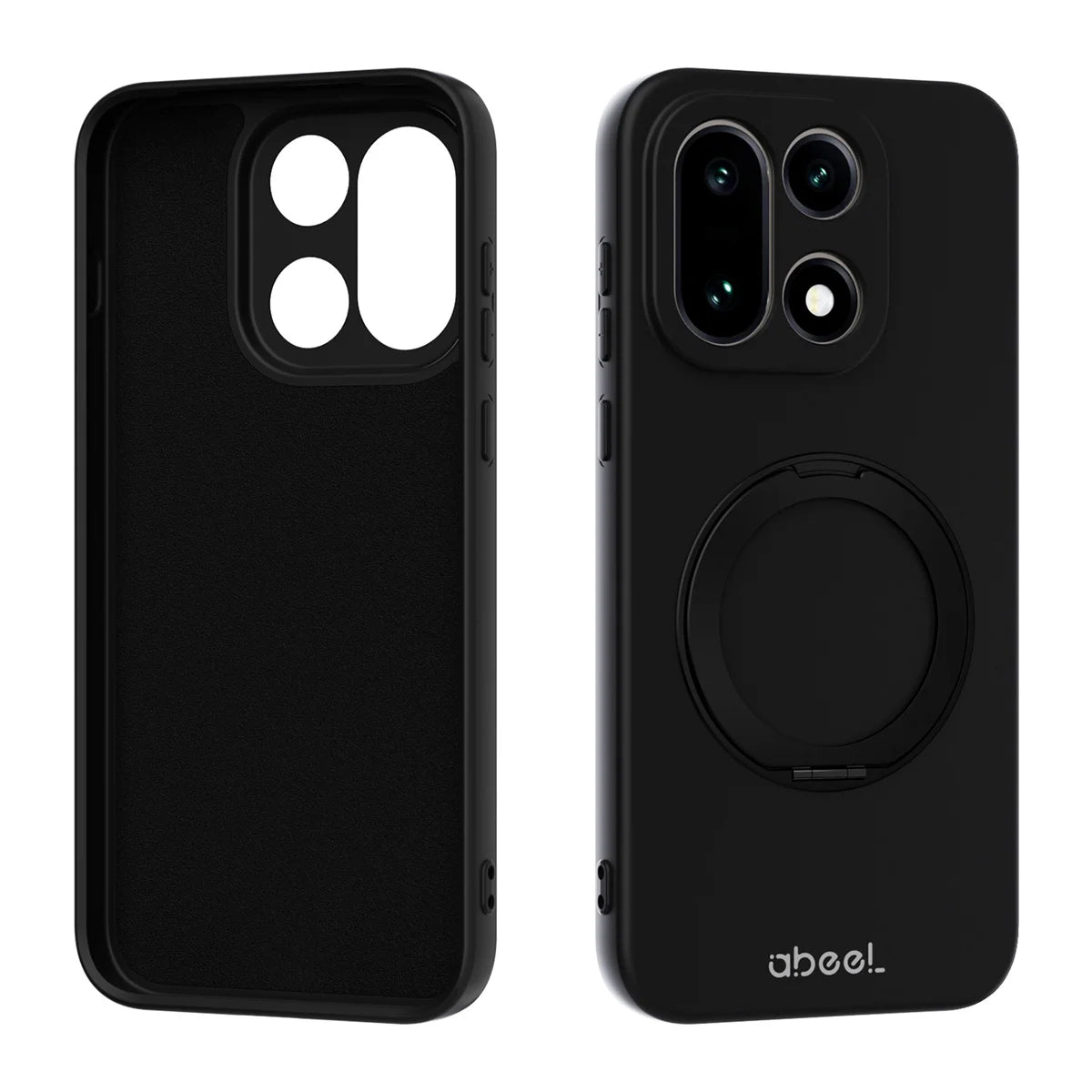 OnePlus 15 Protective Liquid Silicone Case with Magnetic Kickstand