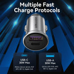 Vention 30W Fast Charging USB-C Car Charger