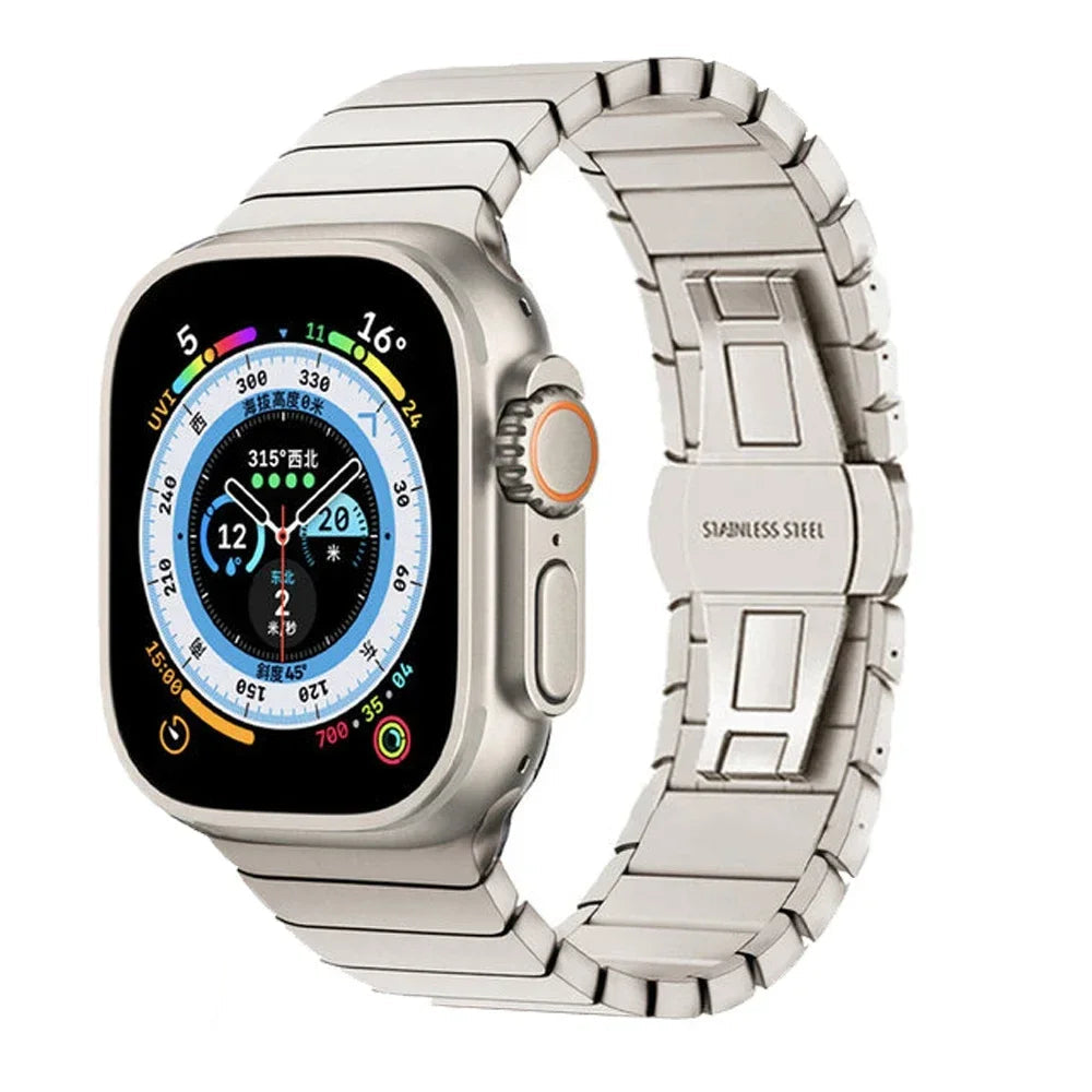 Premium Stainless Steel Watch Band for Apple Watch