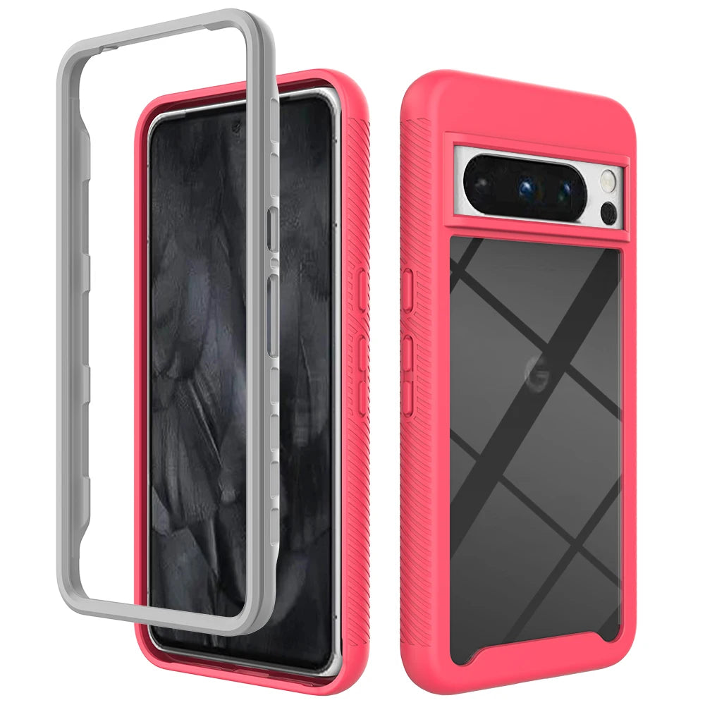 Hybrid Rugged Armor Shockproof Case For Google Pixel 7 Series