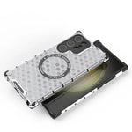 Honeycomb Pattern Magnetic Case for Samsung Galaxy S24 Series