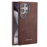 Luxury Shockproof Leather Magnetic Phone Case for Samsung Galaxy S24 Series