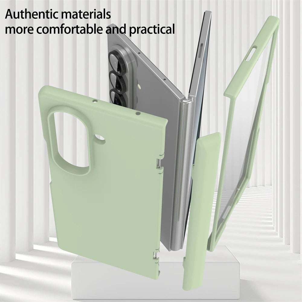 Premium Matte Magnetic Hard Case with Screen Film for Samsung Galaxy Z Fold 7