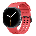 Perforated Silicone Sport Band with Quick-Release Tab for Samsung Galaxy Watch 9