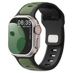 Perforated Silicone Sport Band with Ventilation Holes for Apple Watch