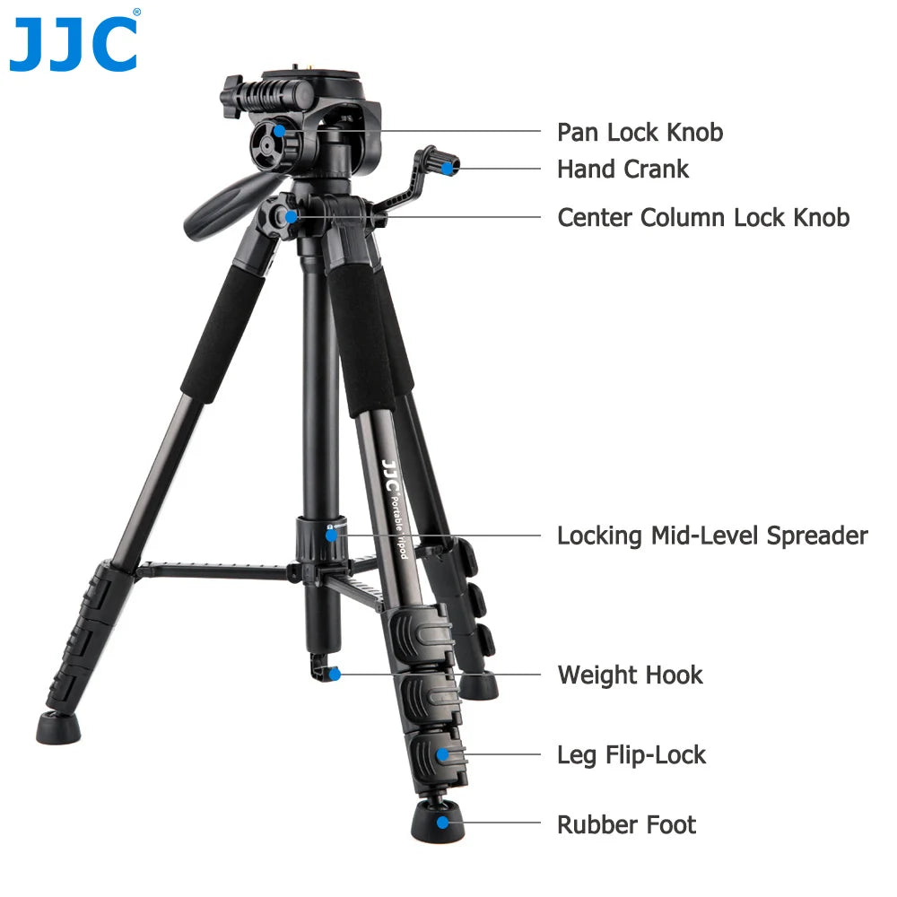 JJC Sturdy Aluminum Tripod Stand