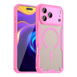 Semi-Transparent PC + TPU MagSafe Case with Lens Guard for iPhone 17 Series