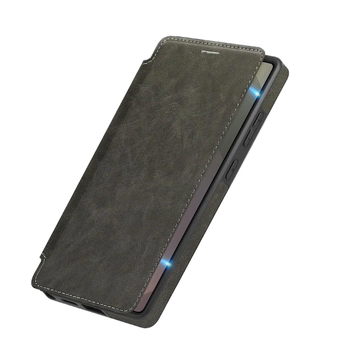 Samsung Galaxy S25 Ultra Protective Magnetic Flip Case with Card Slot