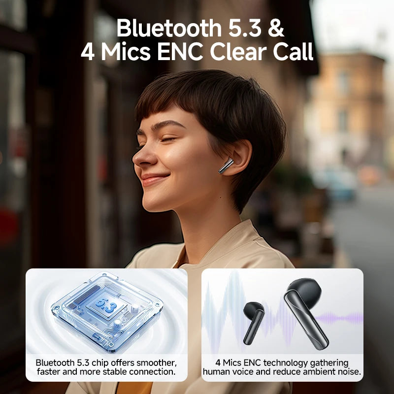 QCY AilyBuds TWS Semi In-Ear Earphones