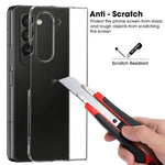 Protective Hard PC Shell Transparent Case for Samsung Galaxy Z Fold 7