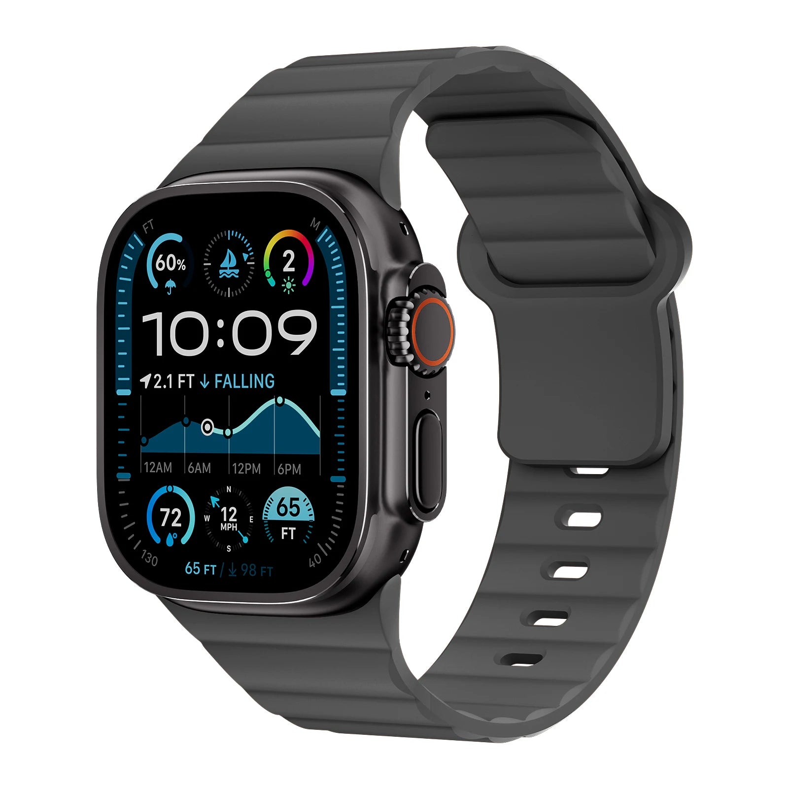 Premium Silicone Sport Strap for Apple Watch
