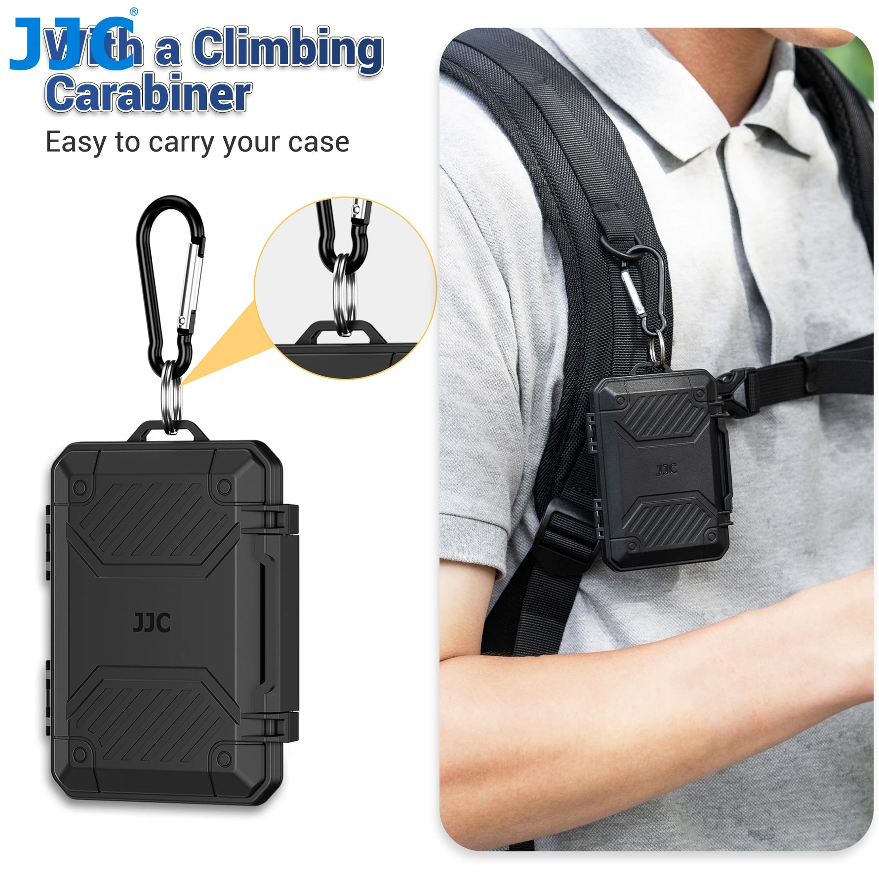 JJC IP67 Water-Resistant Memory Card Case