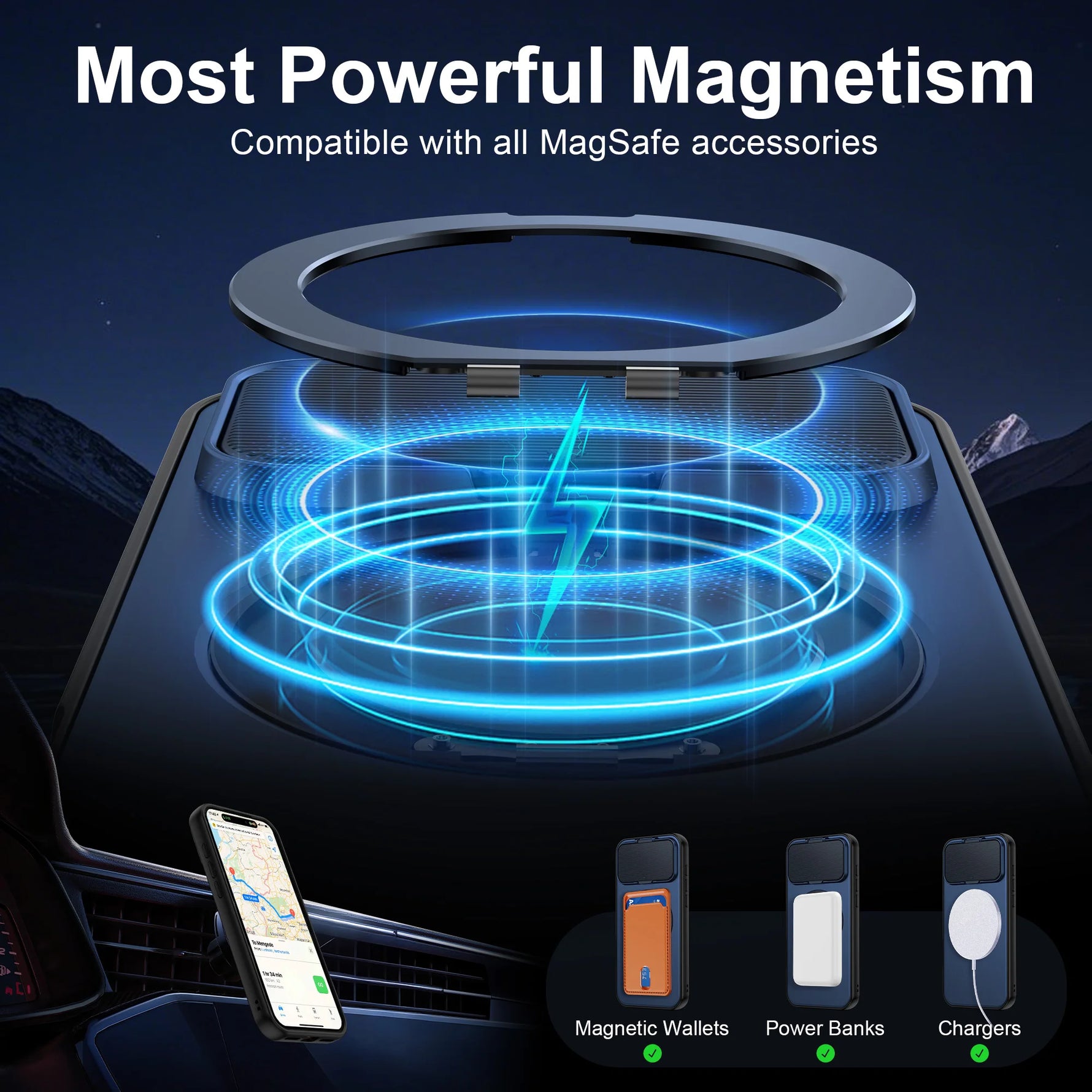 MagSafe All-Inclusive Case with 360° Rotating Bracket for iPhone 17 Series