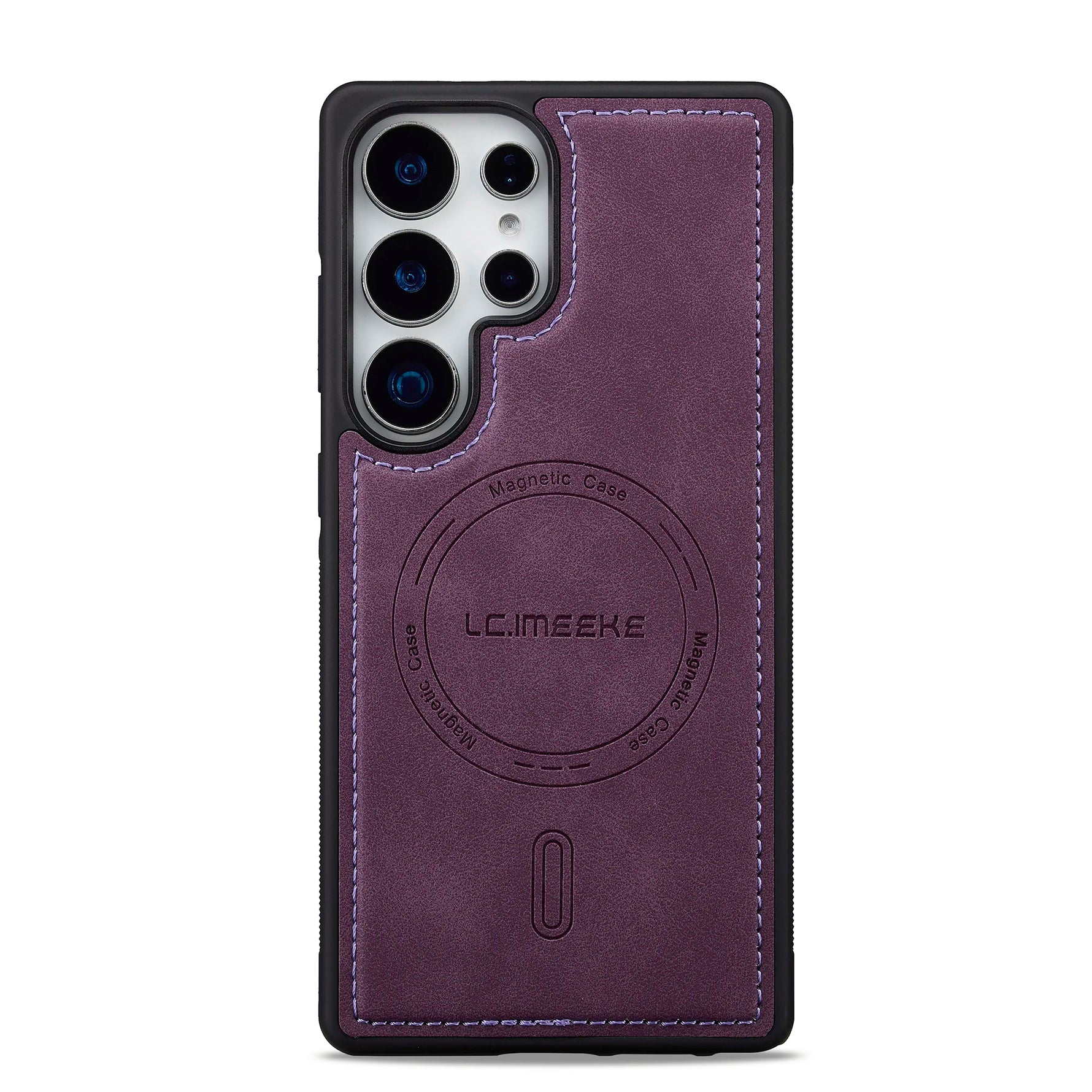 Business PU Leather Magnetic Case for Samsung Galaxy S25 Series