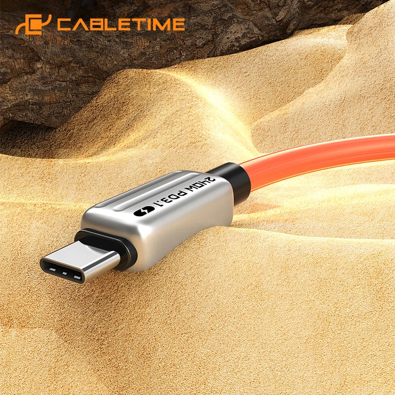 CABLETIME 240W USB-C Charge Cable