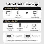 Hagibis Mini DisplayPort to DisplayPort 1.4 Cable