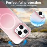 Borderless Gradient Frosted MagSafe Case for iPhone 16 Series
