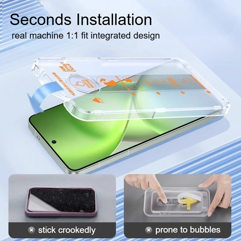 Anti-Fingerprint Tempered Glass Screen Protector for VIVO X200 Pro Mini